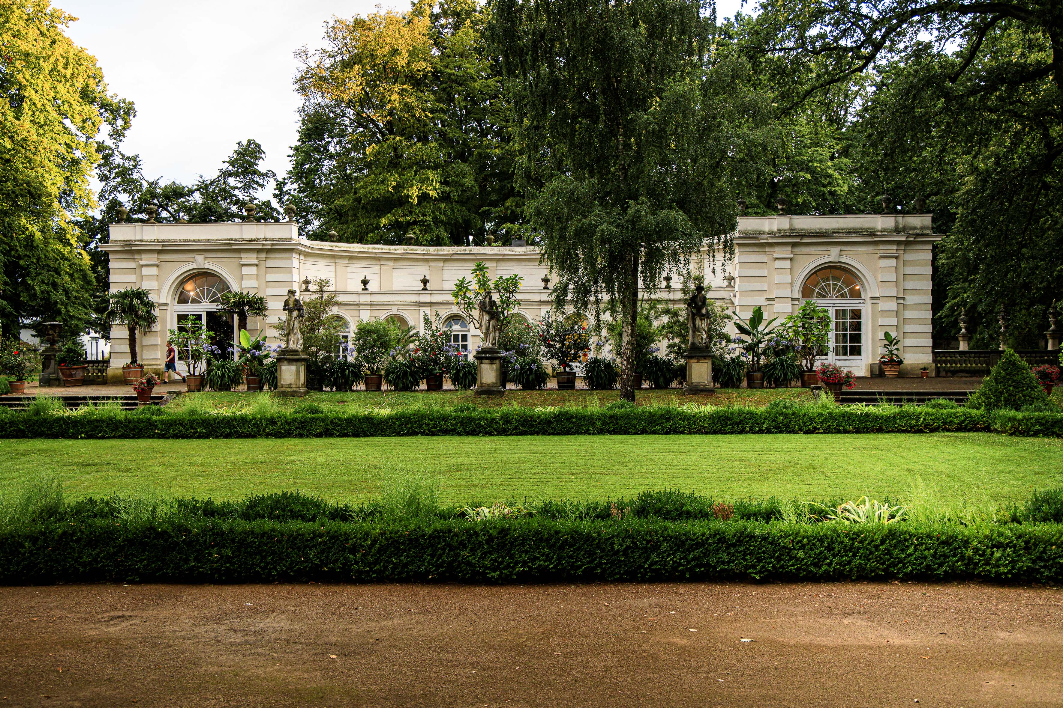 31.07.2019; Schloss Wiepersdorf Park und Anwesen mit Orangerie
